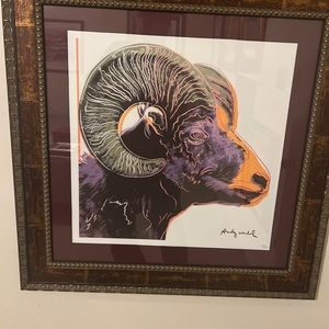 Andy Warhol bighorn sheep